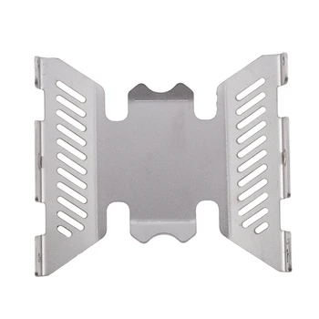 

Stainless Steel Chassis Protection for Central Protection Plate RC Crawler Car SCX10 II 90046