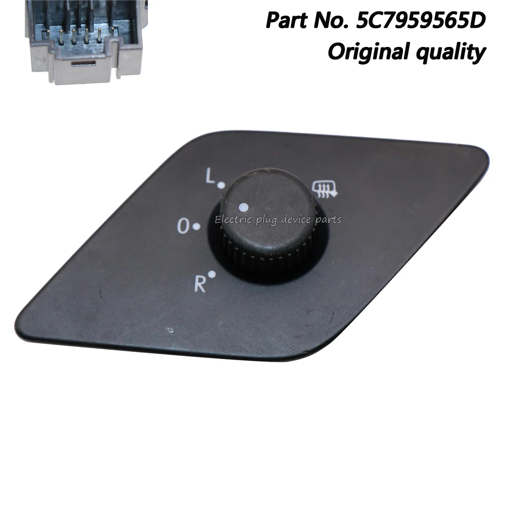 

OEM 5C7959565D Mirror Adjust Control Switch for Volkswagen for Jetta
