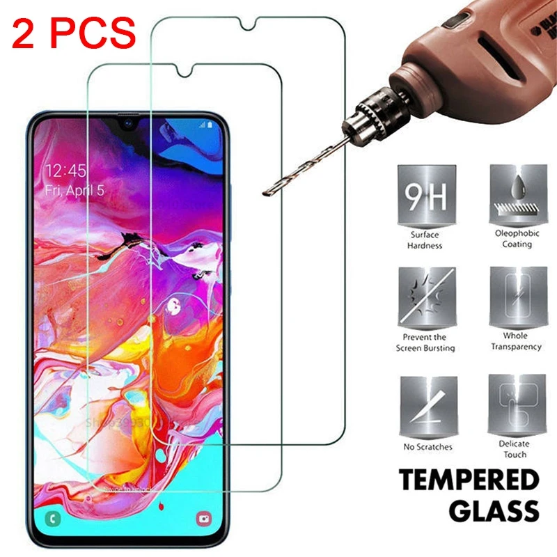 Vidro temperado para samsung a50 a70 a30 a20s, tela proetora de vidro 51 a 71 para galaxy vidro a 50 a 70 a20e a20 s 9h