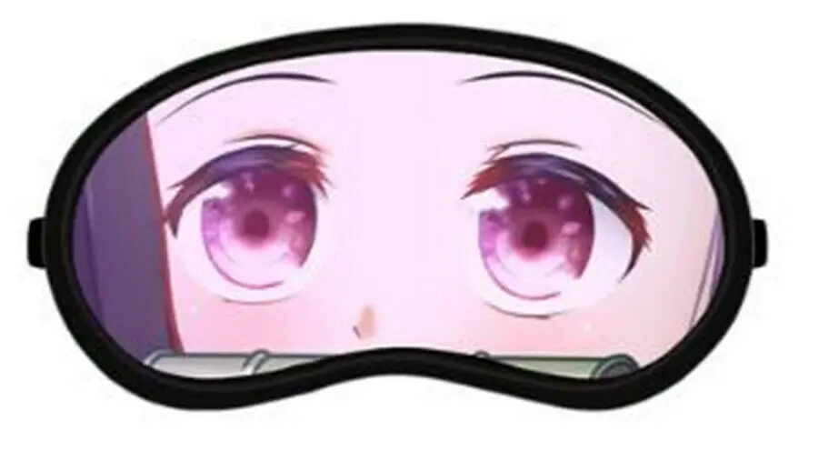 Аниме Demon Slayer Kamado Nezuko Kamado Tanjirou Sleeping Eyeshade подарок горячий ограниченный милый Креативный Косплей Мода