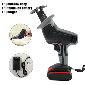 

18V Electric Reciprocating Saw Cordless Electric Saw Scie Cutting chainsaw for power tool motosierra electrica woodworking