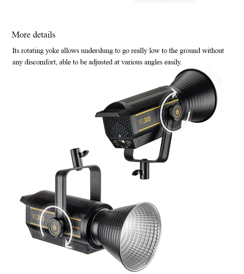 Godox VL150 VL-150 5600K Daylight Studio Continuous LED Video