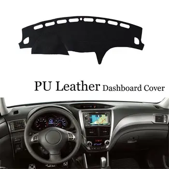

For Subaru Forester Dashboard Console Cover PU Leather Protector Sunshield Pad