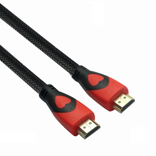 HDMI в HDMI 1,4 hdmi Разветвитель переключатель аудио-видео кабель 1080P HDMI удлинитель для HDTV PS3/4 шт. 1,5 м, 3 м, 5 м, 10 м, 15 м, 20 м - Цвет: Красный