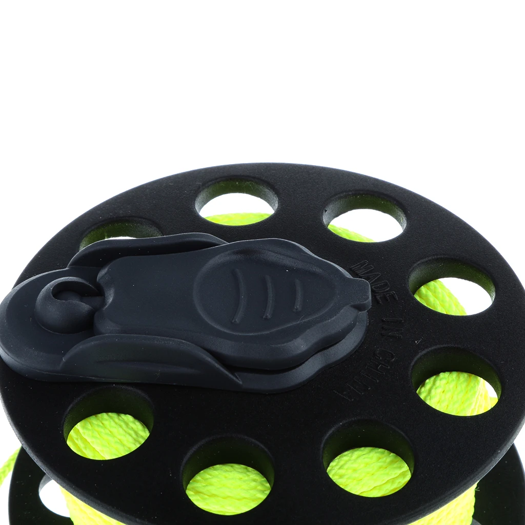 

Red Freediving Spearfishing Surface Marker Buoy + Scuba Diving Finger Reel