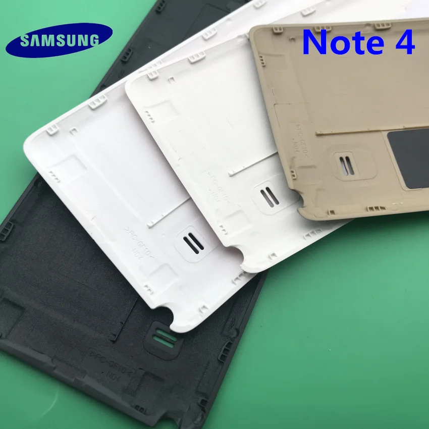 samsung note4 чехол на заднюю панель для samsung Galaxy Note 4 N910 N910F N9100 крышка на батарейках задняя крышка на дверь