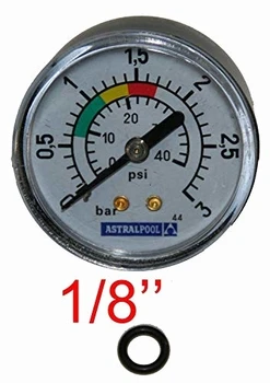 

Manómetro 1/8" 3Kg/cm2 Astralpool