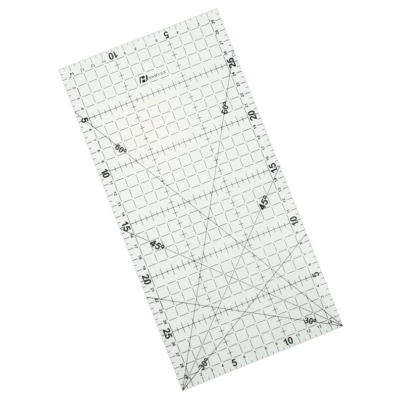 

30 * 15 Cm Patchwork Ruler Quilting Tools High Grade Acrylic Material Transparent Ruler Scale design ruler