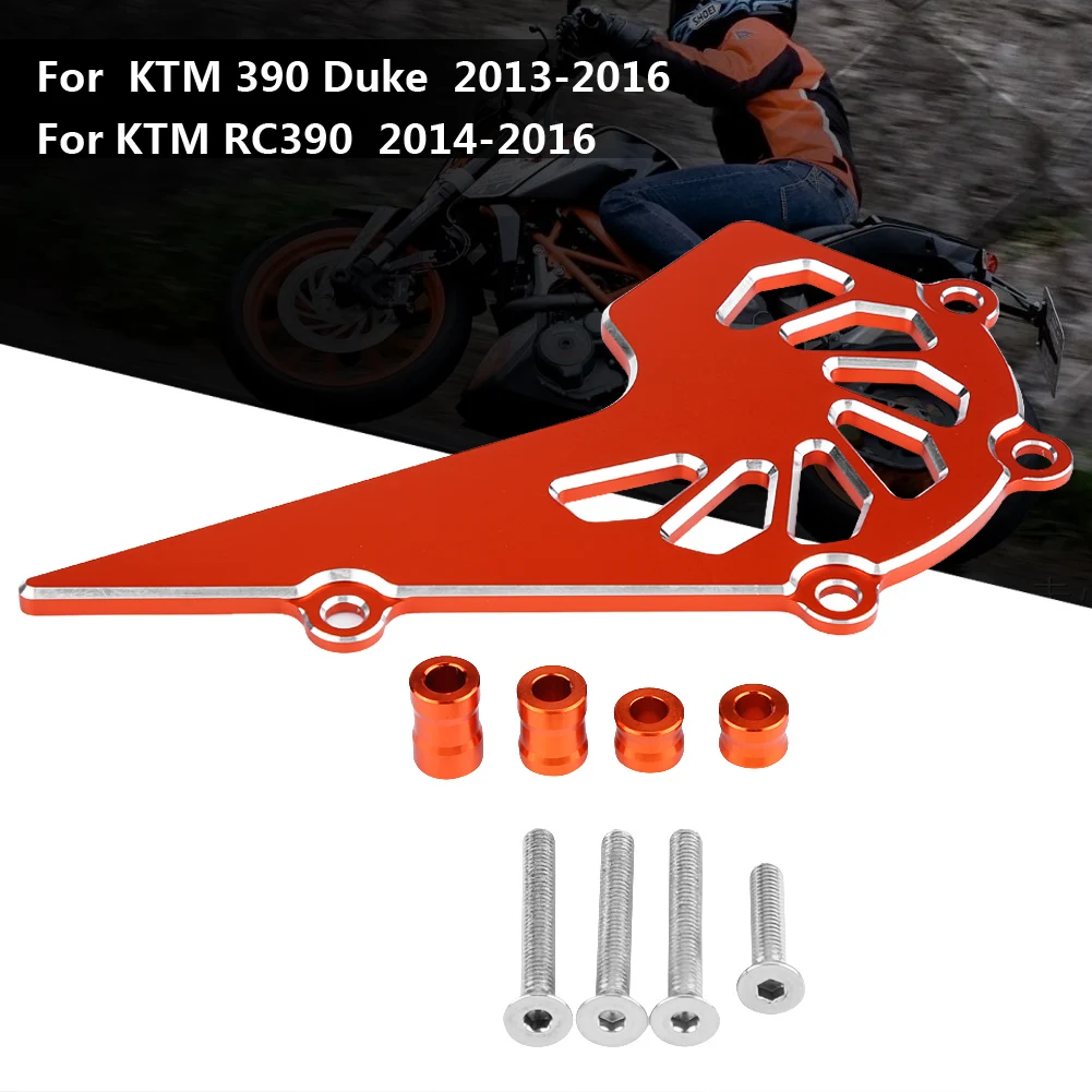 

Front Sprocket Cover Case Saver Guard For KTM 390 Duke 2013-2016 Chain Cover Protector Motocross Dirt Bike
