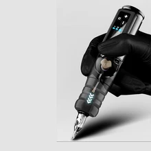 

Wireless Tattoo Machine Pen Coreless motor 1500 mah Battery Fast Charge Digital LED Display For Body Art