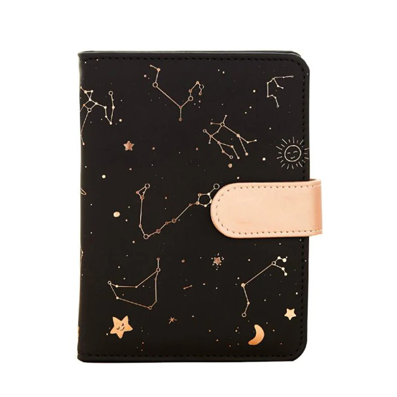 Kawaii Stationerys креативный блокнот с созвездиями, записная книжка с полиуретановой обложкой, дневник, еженедельник, записная книжка, школьные офисные принадлежности