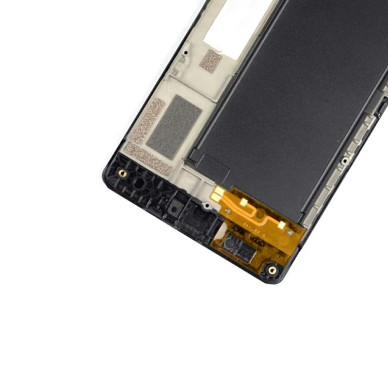 LCD Display For Nokia Lumia 730 RM-1038 RM-1039 RM-1040 Touch Screen Digitizer Assembly Black with Frame Replacement Parts