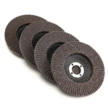

1Pcs 100mm Flap Sanding Disc 40 60 80 120 Grit Angle Grinder Polishing Wheel Ideal for Use On Wood Metal and Plastic