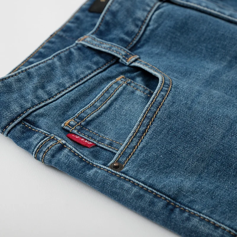 Мужские джинсы SEMIR, лето-осень, новые корейские хлопковые узкие брюки, мужские ретро Молодежные Длинные повседневные джинсы из хлопка