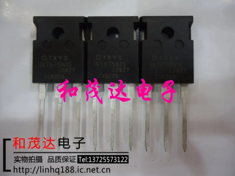 2 шт./IXTH75N15 150V 75A TO-247