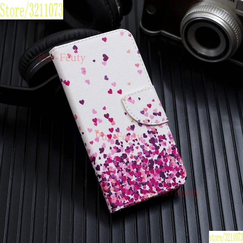 Чехол для Xiaomi Redmi Note 7 M1901F7E M1901F7C Redmi 6 Pro GO 6A 8 Роскошный чехол из искусственной кожи с отделениями для карт Hoesje Kryt Etui
