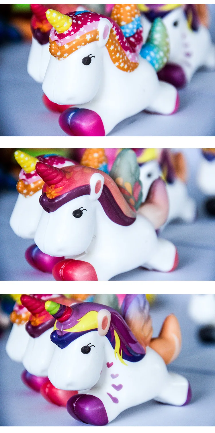 New Style Squeezing Gadget for Fun Pegasus Unicorn Squishy Emulate Toy PU Foaming Memory Foam Currently Available