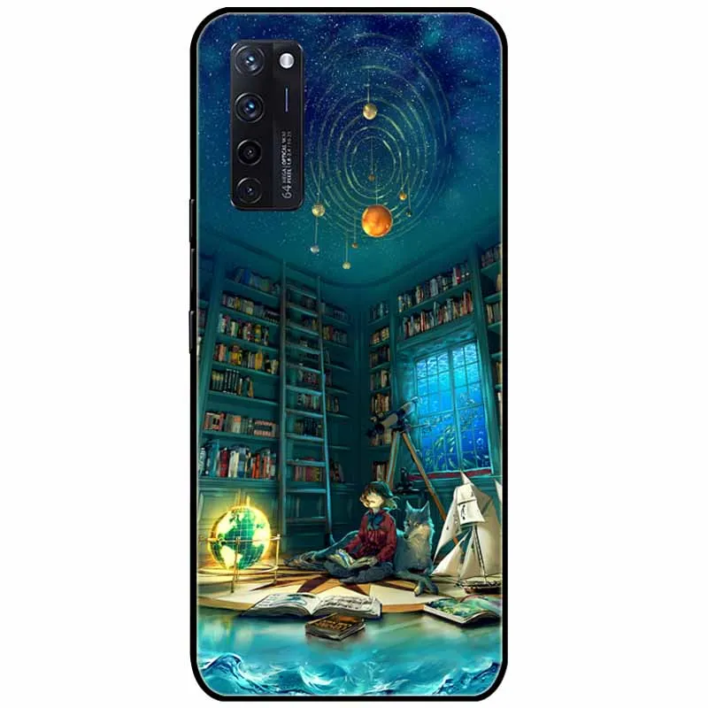 Phone Case For ZTE Axon 20 5G Cover Silicon Soft TPU Back Cases for ZTE Axon 20 4G Funda Protective Cartoon For Axon20 5G Coque waterproof cell phone pouch