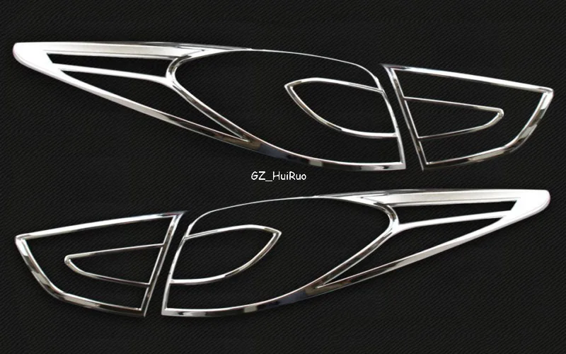 Задний фонарь для Hyundai Tucson IX35 2013 2014 2015 ABS Накладка лампы 4 шт.|car trim|for carlamp car |