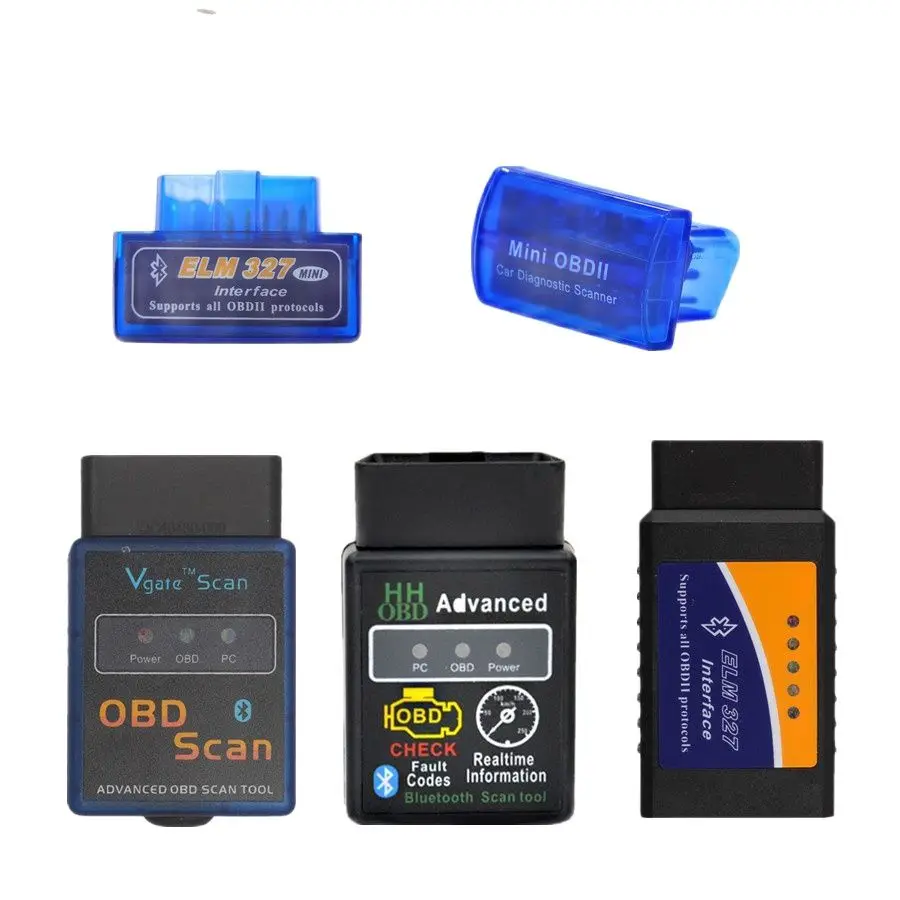 Super V2.1 Mini-elm327 Bluetooth OBD2 EOBD2 ULME 327 Codeleser HHOBD Mini OBDII scan-werkzeug | Автомобили и мотоциклы