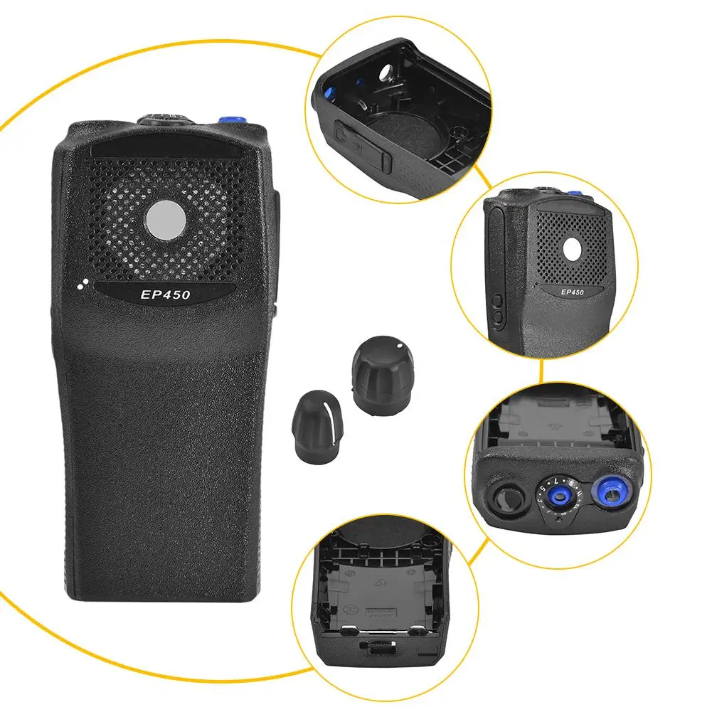 Передняя крышка для Motorola EP450 Walkie Talkie с ручкой оболочки