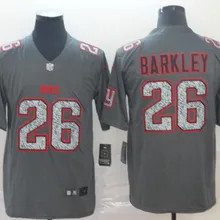 Новинка года. Высококачественная Мужская майка Saquon Barkley White Rush Giants