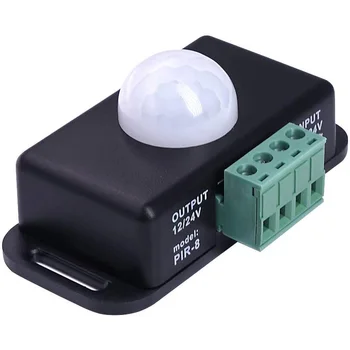 

12V 24V PIR Sensor LED Motion Sensor PIR Controller LED Strips Lighting