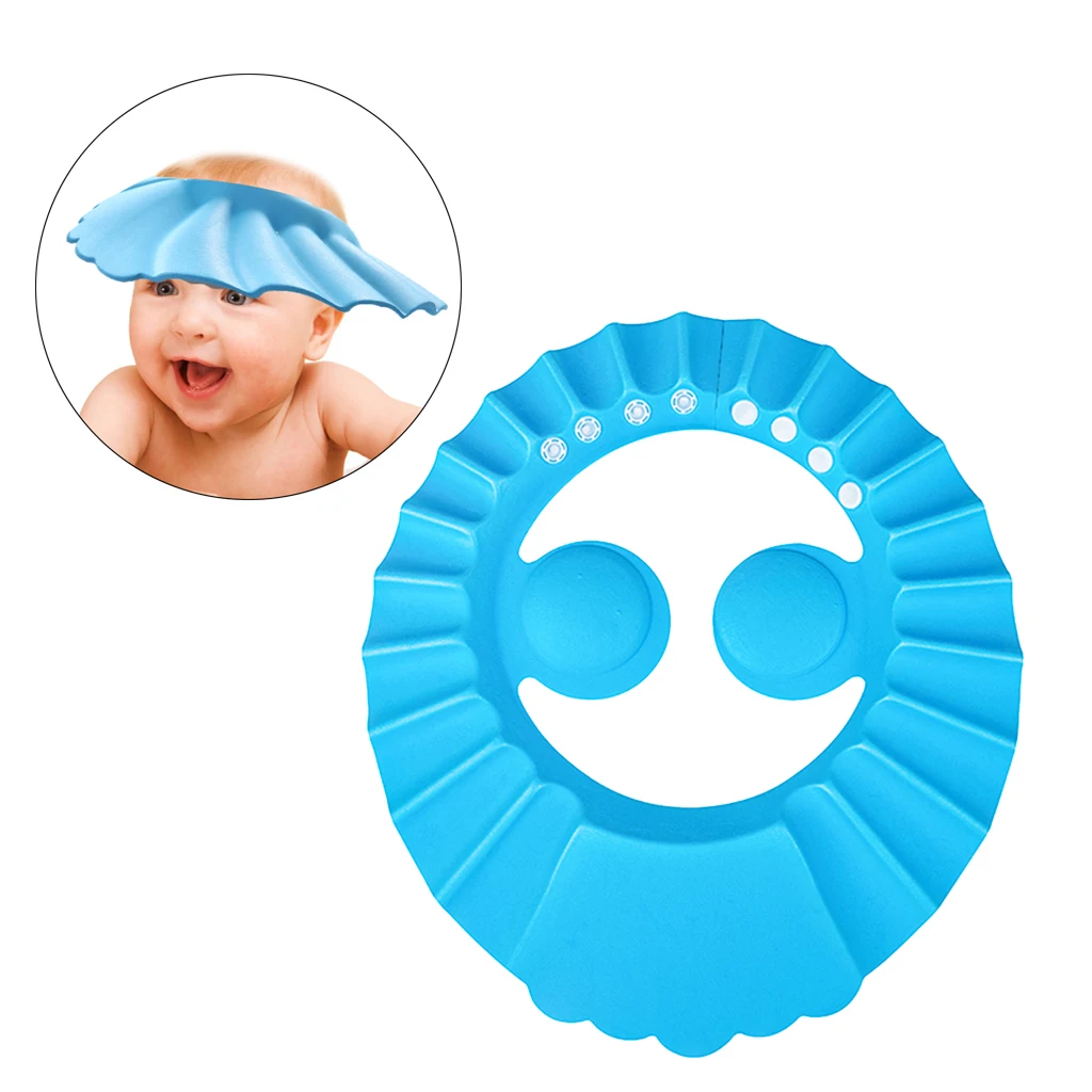 Baby Bathing Shampoo Shower Protection Hat, Cartoon Animal Visor Cap  for Toddler, Children