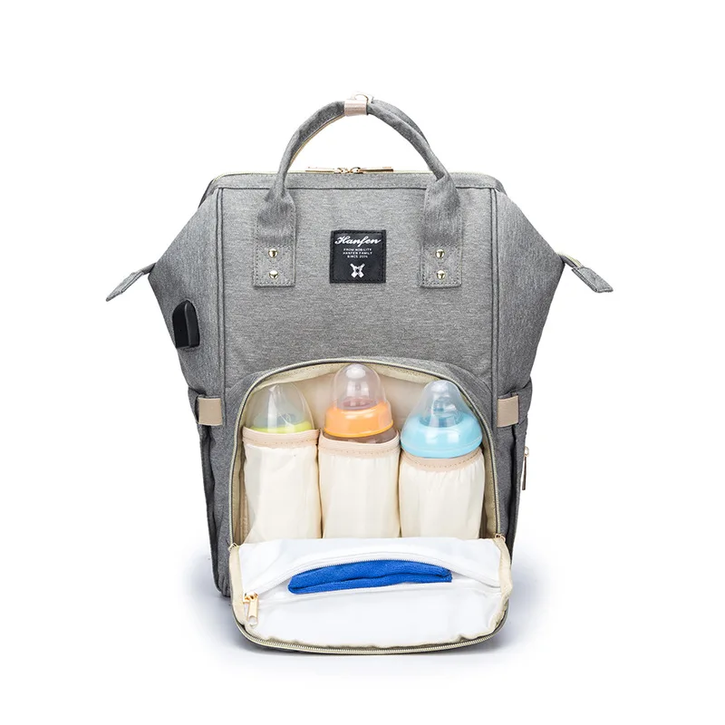 

Large-Capacity Shoulder Mummy Bag Waterproof Oxford Cloth Simple Style Sturdy Durable Built-In Keychain Large-Capacity Shoulder