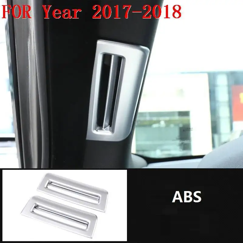 Авто система управления Кондиционер автомобильный модифицированный хром автомобильный Стайлинг модификация украшения 17 18 для Range Rover Velar - Название цвета: MODEL B