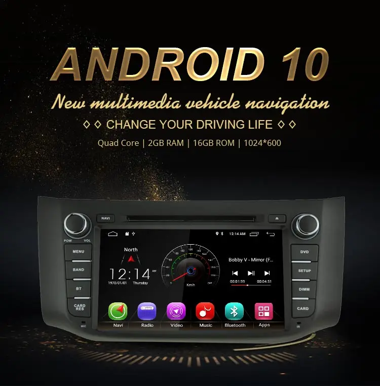 JDASTON Android 10,0 автомобильный dvd-плеер для Nissan Sylphy Sentra 2012- Pulsar Мультимедиа gps навигация 2 Din автомагнитола стерео