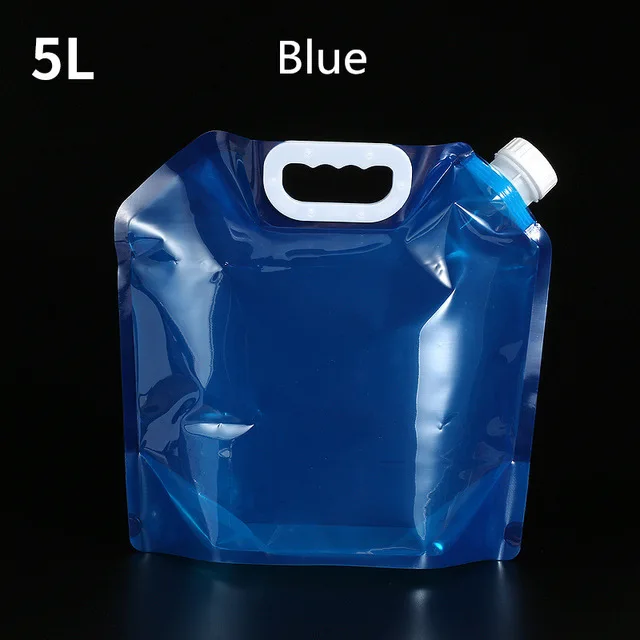 5L Blue 10L на открытом воздухе портативная, складная, для воды сумка автомобиля 5L мягкая тара для воды Походное ведро спортивные для верховой езды, для альпинизма набор для оказания первой медицинской помощи - Цвет: 5L Blue