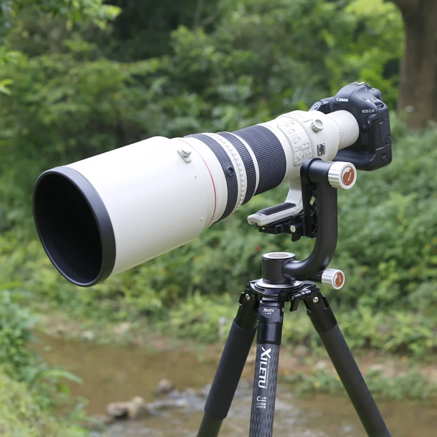XILETU XGH-1 PanoramicGimbal штатив телефото объектив для съемки панорамы головка карданный кронштейн DSLR Камера