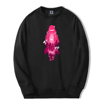 

Japan Anime Demon Slayer Men Sweatshirt Hoodies 2020 Spring Autumn Casual Nezuko Couple Streetwear Loose Fit Fashoin Pullover
