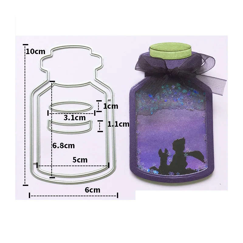 Wishing Bottler Cutting Dies 01