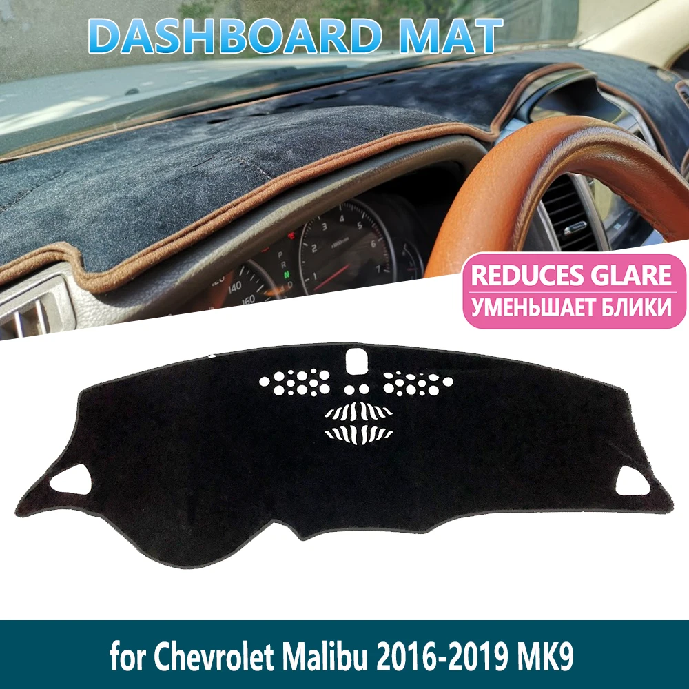 

for Chevrolet Malibu 2016 2017 2018 2019 9th Gen MK9 Anti-Slip Mat Dashboard Mat Inner Sun Shade Dash board Car Accessories