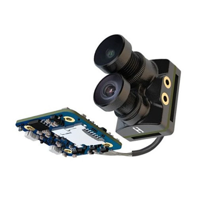 Новинка RunCam Hybrid 4K 30fps FOV 145 градусов HD Запись DVR двойной объектив камера Низкая задержка одноплатная для RC гоночный Дрон
