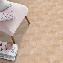 Funlife деревянные наклейки для древесного пола скандинавский минималистический наклейки на стену для гостиной креативные наклейки на пол