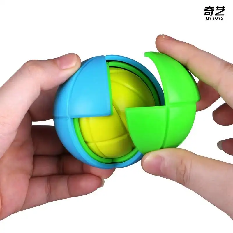 QiYi mofangge обучающий мяч куб 3D головоломка Монтессори антистресс сборный лабиринт