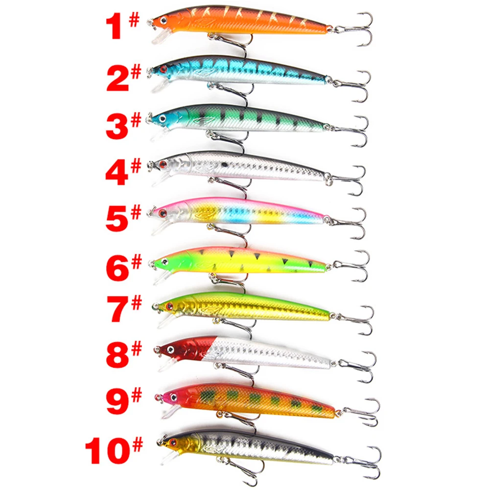 Fishing Lure 7g 10cm Trout Lure 3D Eyes Jigging Lure Swimbait Wobblers Crankbait Hard Lures Plastic Fishing Tackle New Hot
