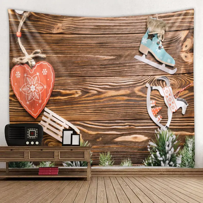

Tapestry Wall Hanging Bed Spread Beach Towel Table Cloth Yoga Mat MERRY CHRISTMAS large size