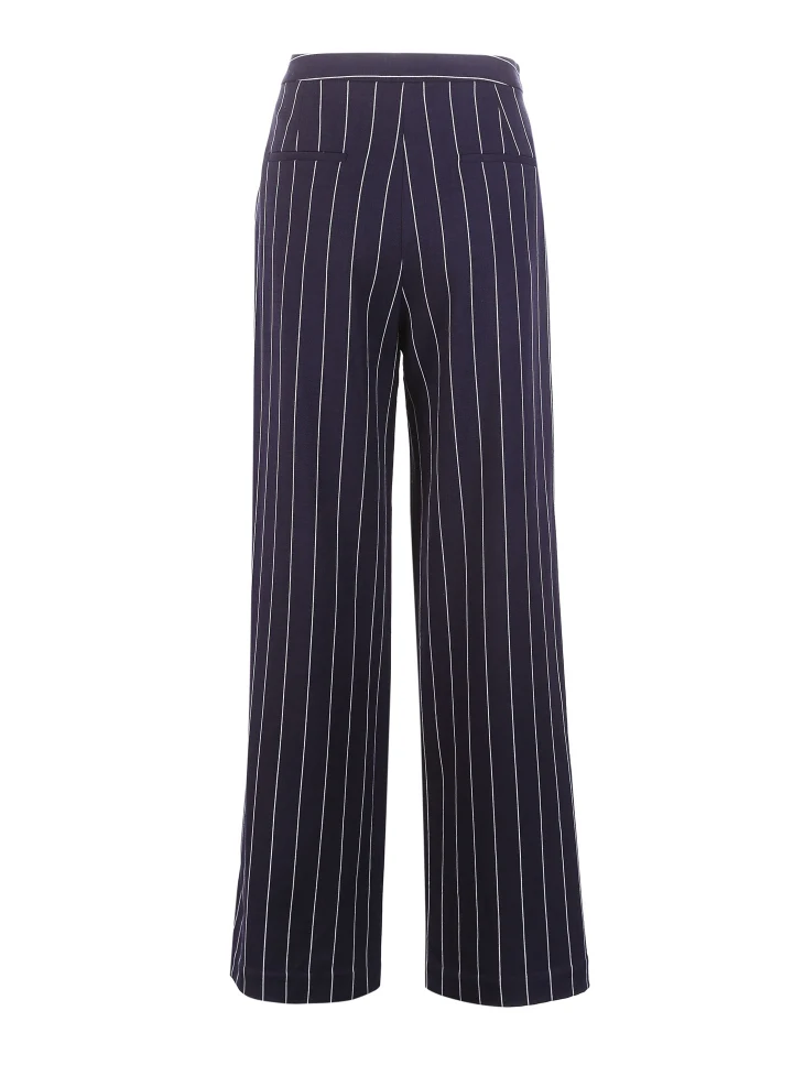 Vero Moda Женские клетчатые прямые широкие повседневные брюки | 3191Pl501