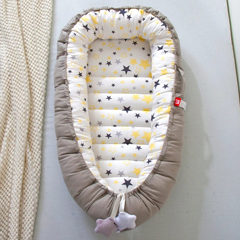 Portabl babi bed Cotton Baby isolation protection Foldable and detachable babi travel bedmosquito net babi bed for newborn 1T