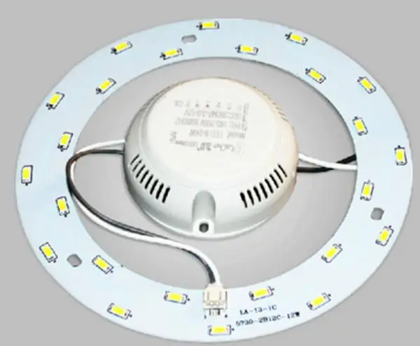 HiMISS 243 мм Диаметр 18 Вт 36 светодиодный s 5730 SMD чистый белый светодиодный потолочный светильник алюминиевая кольцевая плата панельный круглый светильник