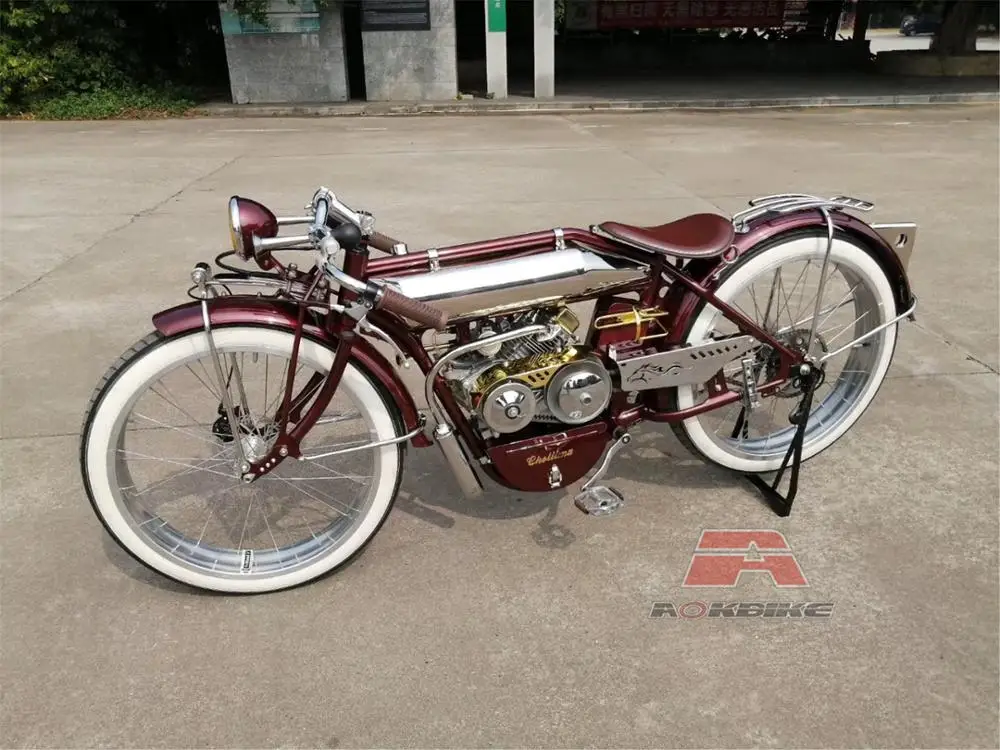Motor 166CC 15L Gas Tank Handmade Chopper Bike Tough