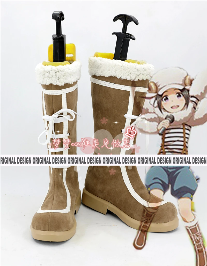 Костюм персонажей аниме «идолм Золушки» для девочек Rin Shibuya Mio Honda Riina Tada Shiki; обувь для костюмированной вечеринки - Цвет: Other