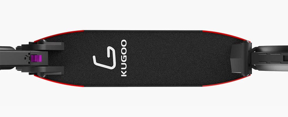 Top KUGOO S1 Pro Folding Electric Scooter 350W Motor LCD Display Screen Max 30km/h 8 Inch Tires & Safety Reflectors with Carry Bag 5