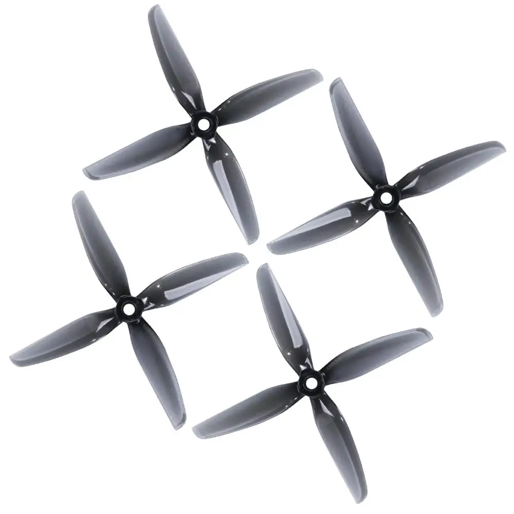 

2pairs HQprop HQ 4.8X3.4X4 Propeller 4834 Prop 4.8inch 4-blade Props grey High quality for FPV RC Racing Drone