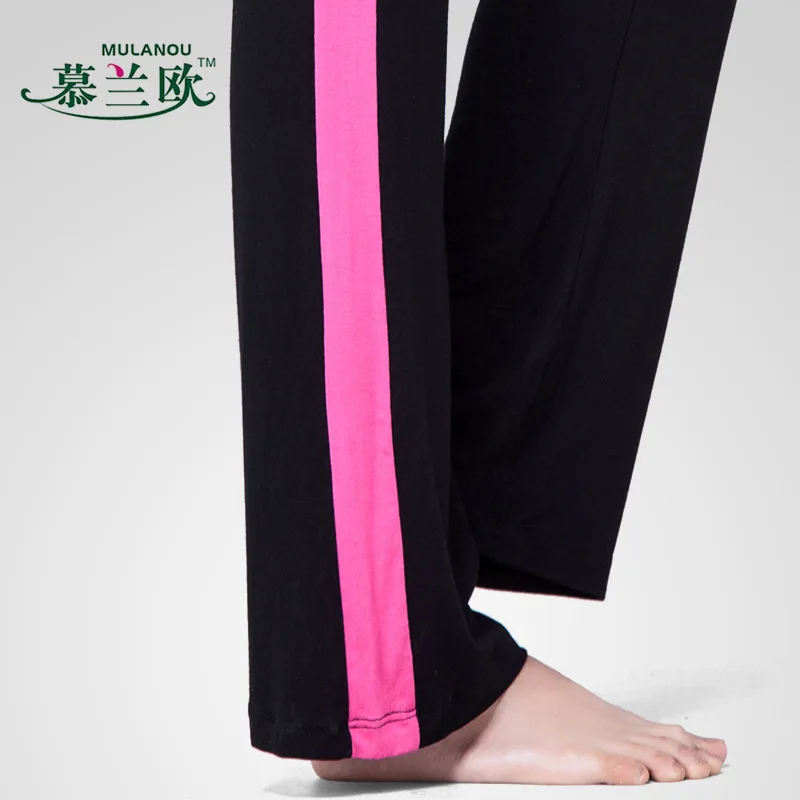 

Yoga Spring Summer Suit Trousers Women's Loose-Fit Slimming Weila Pants Modal Large Straight-leg Pants Gym Dance Pants