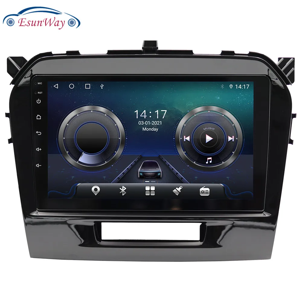 Автомобильный мультимедийный DVD-плеер на Android 10 для Suzuki Vitara 2017 2018 2019 2020 Авторадио с